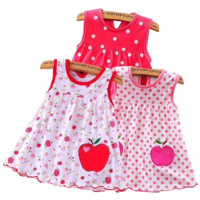 China 2022 Anti-wrinkle summer kids girls dresses children's clothing babies' dresses for girls summer clothes for sale