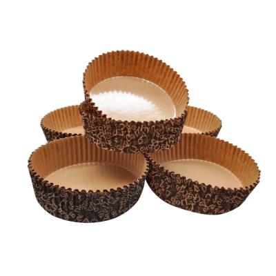 China High Quality Guaranteed Waterproof Cupcake Liners Pet Unique Oircular Baking Cups for sale