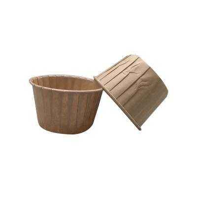 China High Quality Disposable Coffee Oil Proof Heat Resistant PET Coated Waterproof Cake Paper Cup for sale