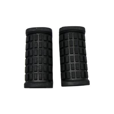 China CUB BIKE Motorcycle Front Footrest Rubber for CUB Bike 100cc 110cc for sale