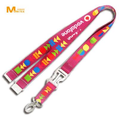 China Polyester Dye Sublimation Printing Lanyard for sale