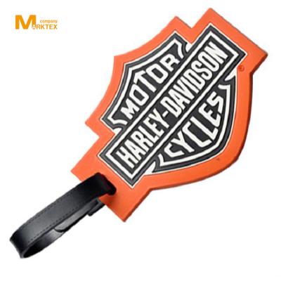 China luggage name rubber tag for sale