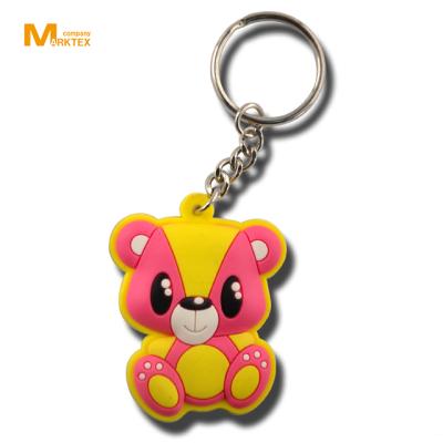 China Custom Soft PVC Keychain Plastic Supplier for sale