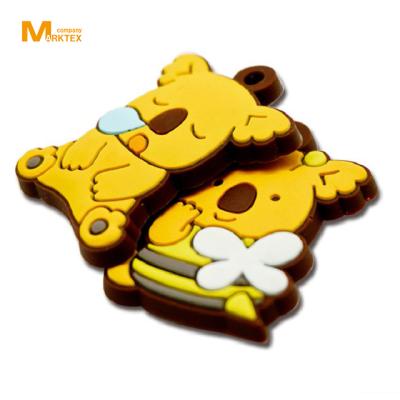 China Soft Plastic Design 3D PVC Mobile Phone Charms for sale