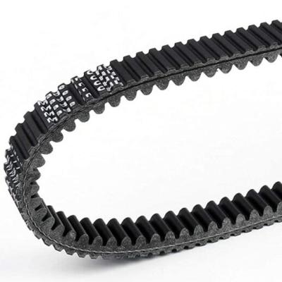 China High flexibility Arimid fiber reinforecd ATV drive belt OEM 0823-496 suit for Arctic Cat Wildcat for sale