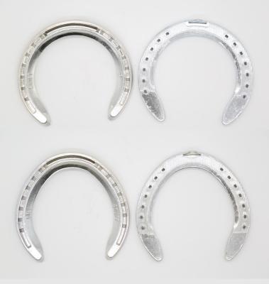 China Longer Life Low Carbon Stainless Steel Horseshoes For Horses for sale