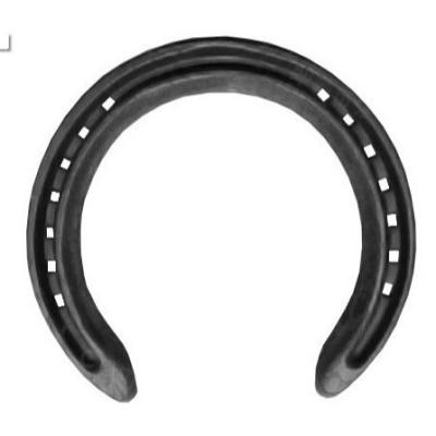 China Longer Life Factory Casting All Aluminum Carbon Steel Horseshoe Type Iron On Horse for sale