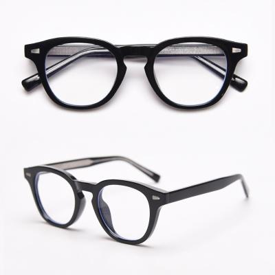 China Newly Designed Fashion Retro Fashion And Customized And Popular Unisex Optical Glass Anti-blue Frame for sale