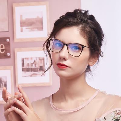 China Retro 2021 Latest Fashion Optical Glasses Frames Hot-selling Design TR90 Popular Optical Glasses for sale