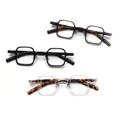 China Fashion retro FENGJIE factory direct square of small box personality fashion acetate glasses for sale