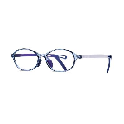 China Retro Fashion A Variety Of Colors Wholesale Ready To Board Kids Lightweight Silicone Optical Glasses for sale