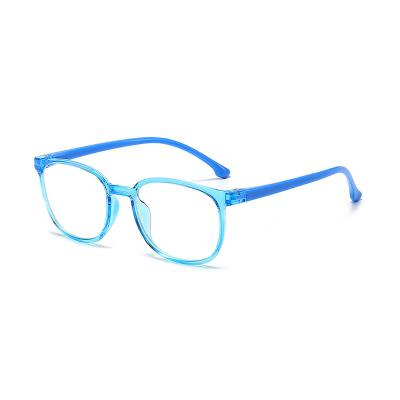 China 2021 Retro Fashion Source Manufacturer Customized Service Children TR90 Glass Optical Glasses for sale