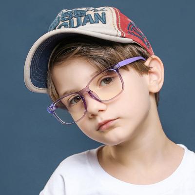 China Retro Fashion Latest Style Bestselling Glasses Design Lightweight TR90 Kids Optical Glasses for sale