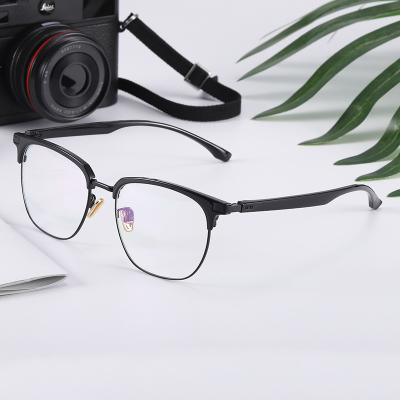 China Danyang Wholesale Best Quality Glass Retro Glasses Optical Frame for sale