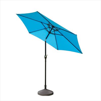 China EUROPEAN 2.7m Diameter Three Direction Shaking Umbrella Outdoor Garden Decoration Umbrella for sale