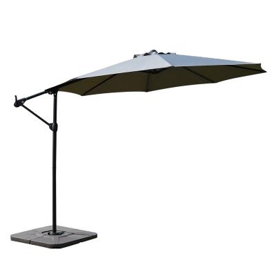 China 2023 NEW EUROPEAN Outdoor Leisure Umbrella Aluminum Shade Banana Umbrella for sale