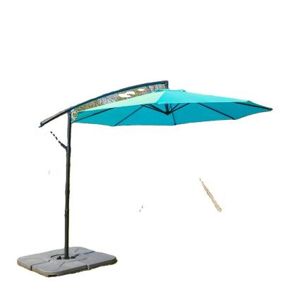 China EUROPEAN Popular Light Green Outdoor Shade Banana Roman Umbrella 3*3m Umbrella for sale