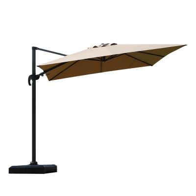 China EUROPEAN 2.7*2.7 Waterproof Umbrella Roman Umbrella Aluminum Khaki Outdoor Furniture for sale