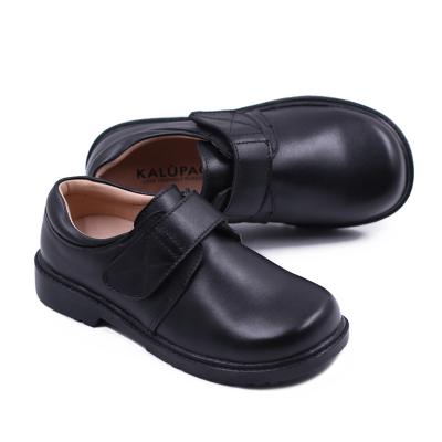 China Other Nice Factory Wholesale Price Genuine Leather Dinner Boy Kids 6 7 Year Old Shoes for sale