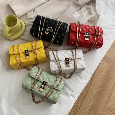 China New Arrivals Lady's Cute Handbag Lady Small Chain Handbag Fashion Purses For Young Lady for sale