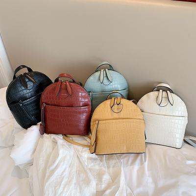 China Women Backpack 2021 Popular Factory Sale Girls Handbags Hot Small Purses Ladies For Woman Fashion Backpack for sale