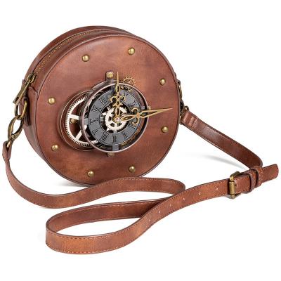 China Hot Fashion Tour Steampunk Vintage PU Ladies Bags Luxury Fashion Cross - Body Bags For Women for sale