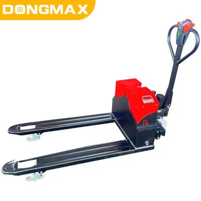 China Factory 1ton 2ton 3ton Easy Direct Self Load Full Electric Pallet Jack Truck Lift Stacker Convenience Safety Operation for sale