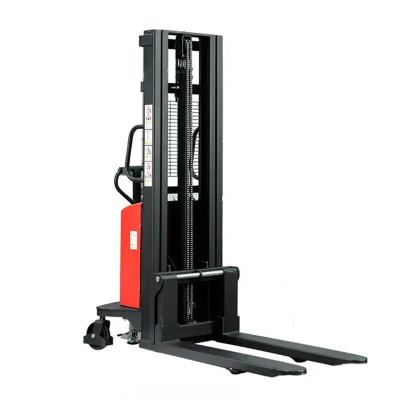 China Factory Direct 1ton 1.5ton 2ton Hotels Pallet Stacker Forklift Full Electric Self Loading Forklift for sale