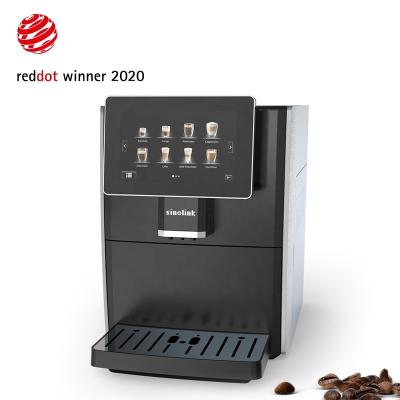 China Commercial Newcomer Automatic Coffee Machine With Touch Screen for sale