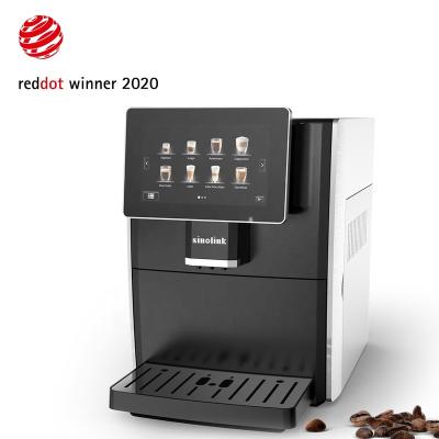 China Professional Hotel Smart Alert Touch Screen Espresso Coffee Machine Sale for sale