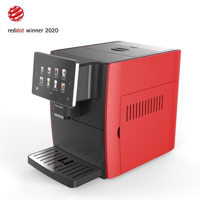 China Hotel reddot design award automatic touch screen coffee machine manufacturers for sale