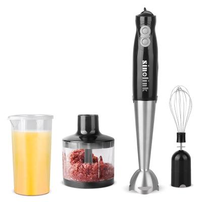 China Household Kitchen 400W Electric Stainless Steel Smoothie Hand Blender Blender for sale