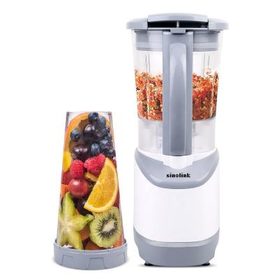 China Household Kitchen Appliance 2 IN 1 Chopper Mini Food Processor Blender for sale