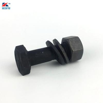 China High Carbon Steel Strengthblack Oxide Hex Steel Structure Bolt Nut And Washer for sale