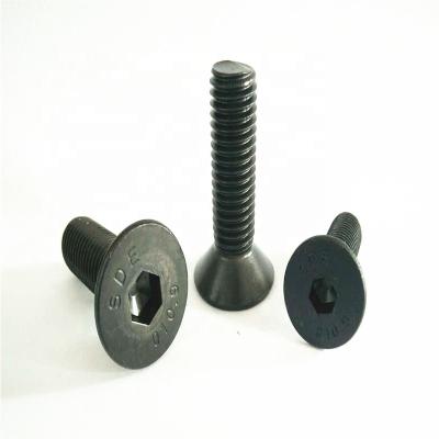 China High Strength Countersunk Flat Head Hexagon Head Bolt Carbon Steel Bolts Grade 10.9 for sale