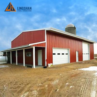 China Other Sandwich Panel Prefab Garage Modern Structural Steel Garage for sale