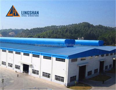 China Steel Workshop Low Cost Factory Corrugated Steel Sheet Metal Prefab Workshop Building for sale