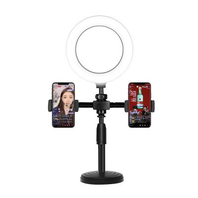 China Wear 6cm Double Position Dimming Beauty Light Table Light Three-speed Dimming Support Lifting and Direct Broadcasting for sale