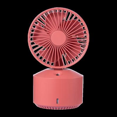 China New Portable Chargeable Portable Humidifier Desktop Mute Fan Free Wind Sense for sale