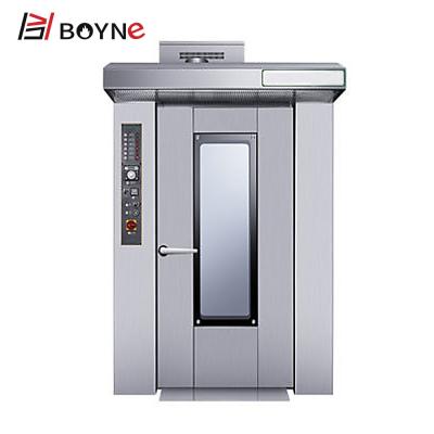 China Energy Saving Commercial 32 Trays Oven Large Capacity Electric Rotary Bakery Oven Rotary Oven For Sale for sale