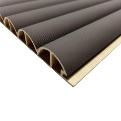 China Eco-friendly 180mm Pure Series Plastic Wall Decor Paneling Interior PVC Building Plate Cladding Panel for sale