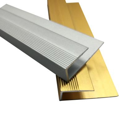 China Modern Hot Selling Aluminum Flooring Design Profile Transition Strips Floor Trim for sale