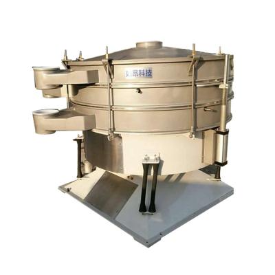 China Hot Selling Latest Food Processing Rotary Screen Machine Flip Swing Screen Tumbler Sieve Circular Separator for sale