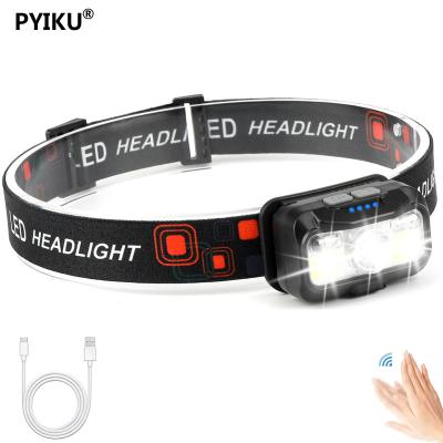 China Outdoor Camping Fishing Running Product 8 Modes Waterproof LED Patent Headlamp For Working for sale