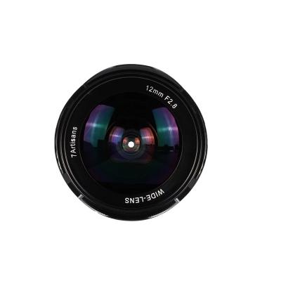 China 7 Craftsmen Manual 12mm F2.8 Fixed Focus Lens APS-C Camera Lens For Canon EF-M Sony E Fuji FX Macro 4/3 Mount MF 12mm F2.8 for sale