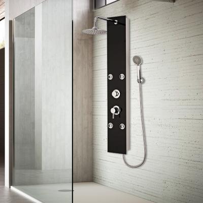 China Faucets Best Selling New Product Style Spa Shower Hydrotherapy Function Metered Easy To Use Shower Column Panel for sale