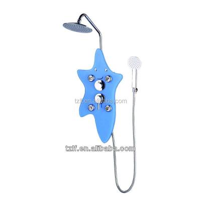 China Newest Rain Metered Faucets Kids Bathroom Faucets Child Set Shower Panel CF-6601 for sale