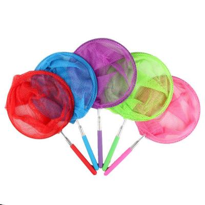 China Stainless Steel Fish Net Insect Net Telescopic Fish Net Net Bag Catch Net Small Children Playing Small Water Net for sale