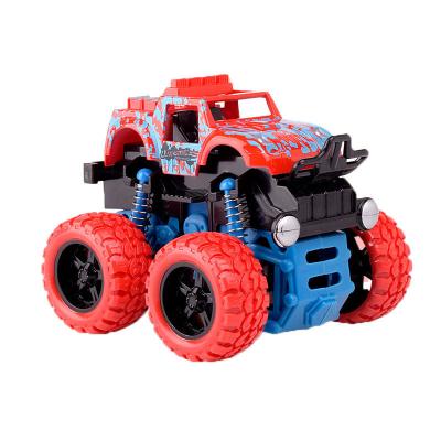 China Ride On The Bull Wheel Stunt Toy Car Of The Inertial Toy Vehicle Four-wheel Drive Model Children's Car for sale