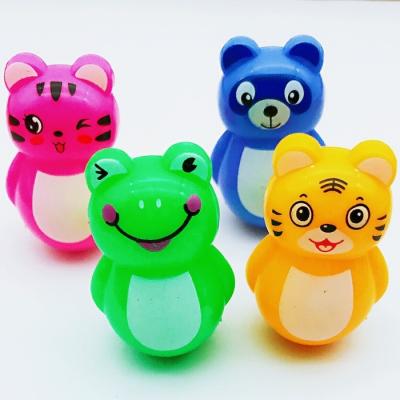 China ToyBabySmall Mini Tumbler Capsule Animal Tiger Small Toy Desktop Decoration Children's Gift for sale